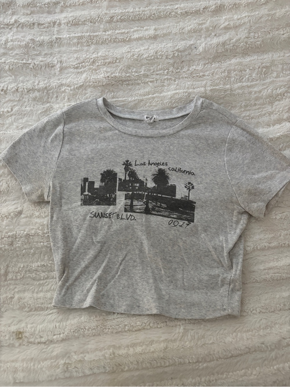 Grey Garage Baby Tee